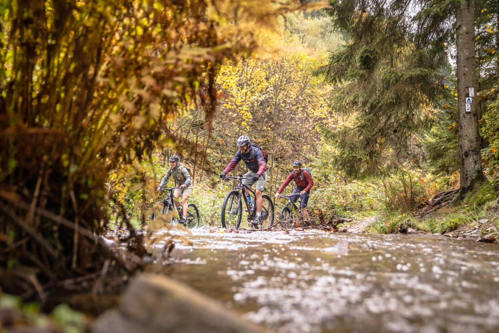 Mountainbike Flusstour Ardennen