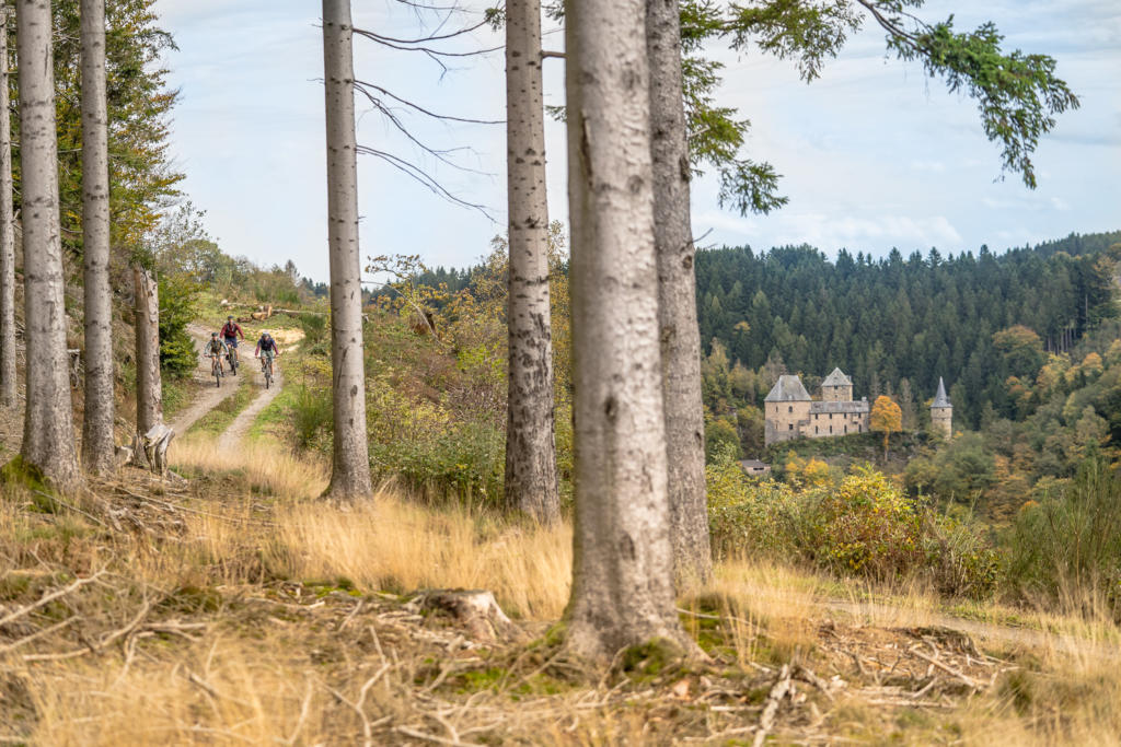 Mountainbike Burgentour Ardennen Eifel